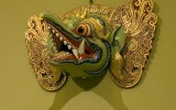 Garuda Dance Mask, Clare and Joseph Fischer Collection
